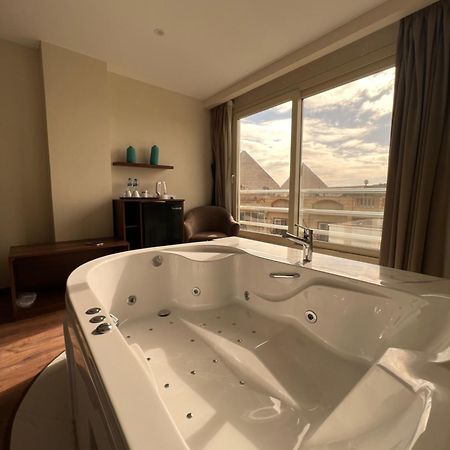 The Home Boutique Hotel Pyramids Inn Kafret el-Gabal Buitenkant foto
