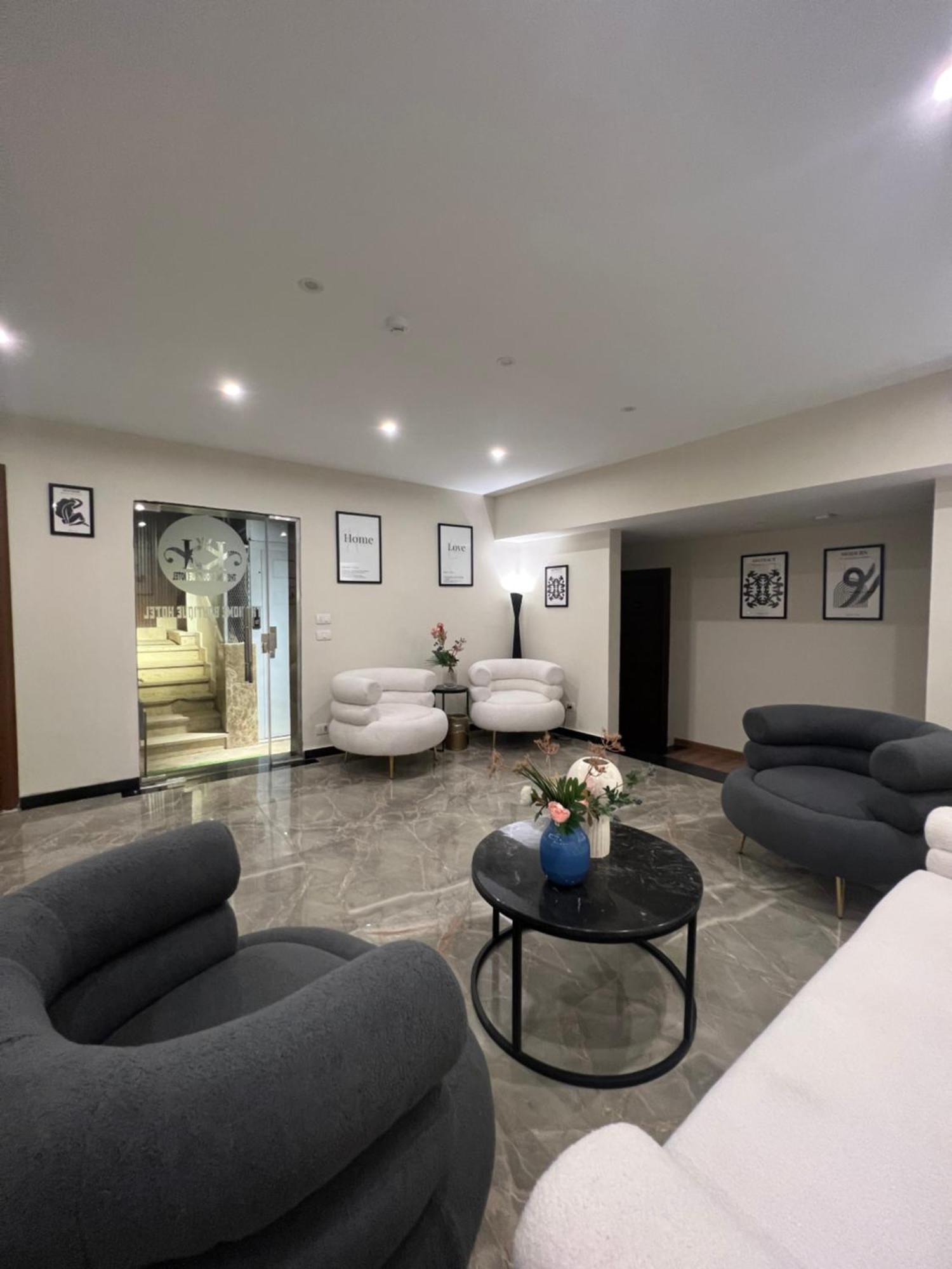 The Home Boutique Hotel Pyramids Inn Kafret el-Gabal Buitenkant foto