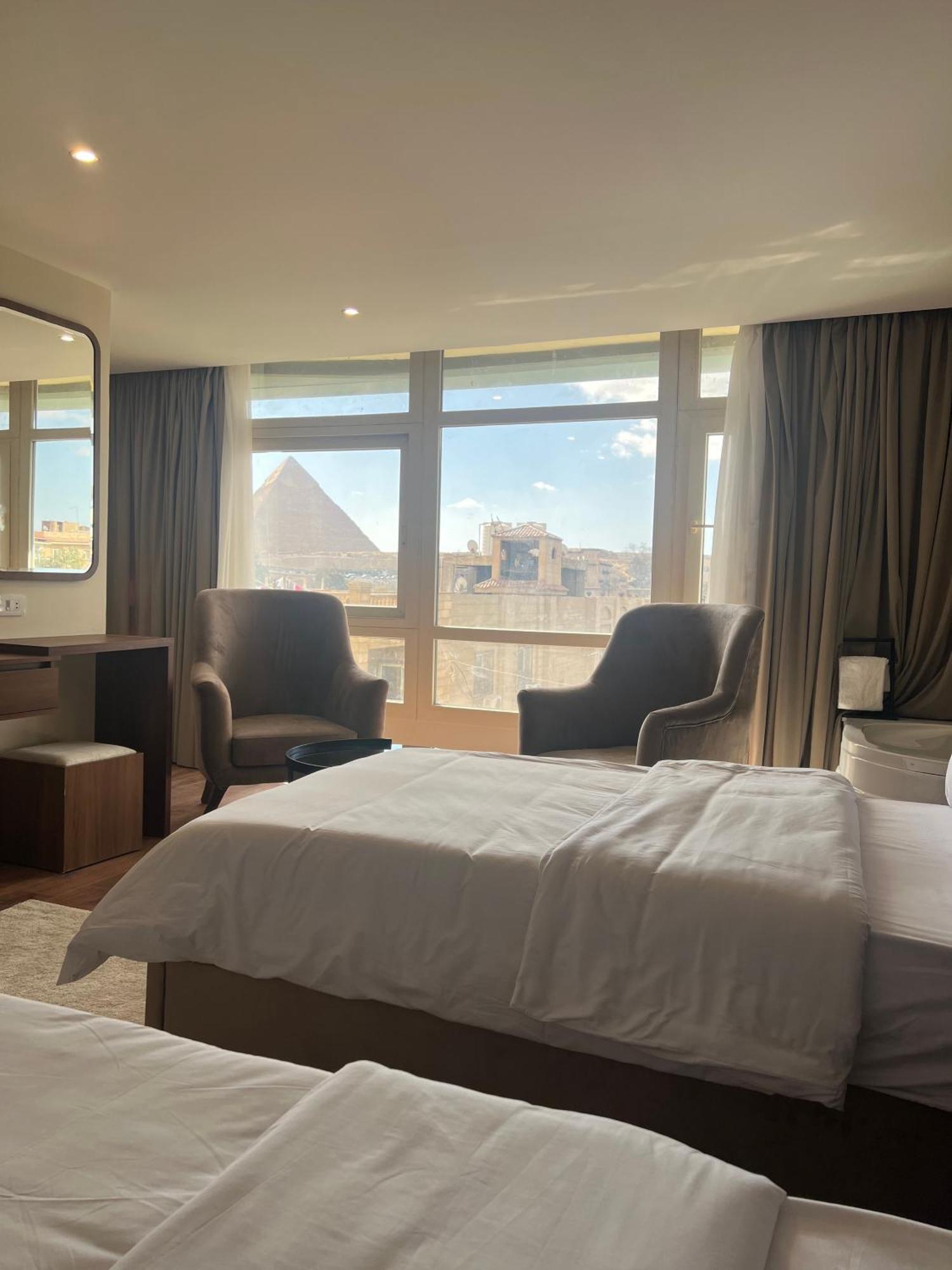 The Home Boutique Hotel Pyramids Inn Kafret el-Gabal Buitenkant foto