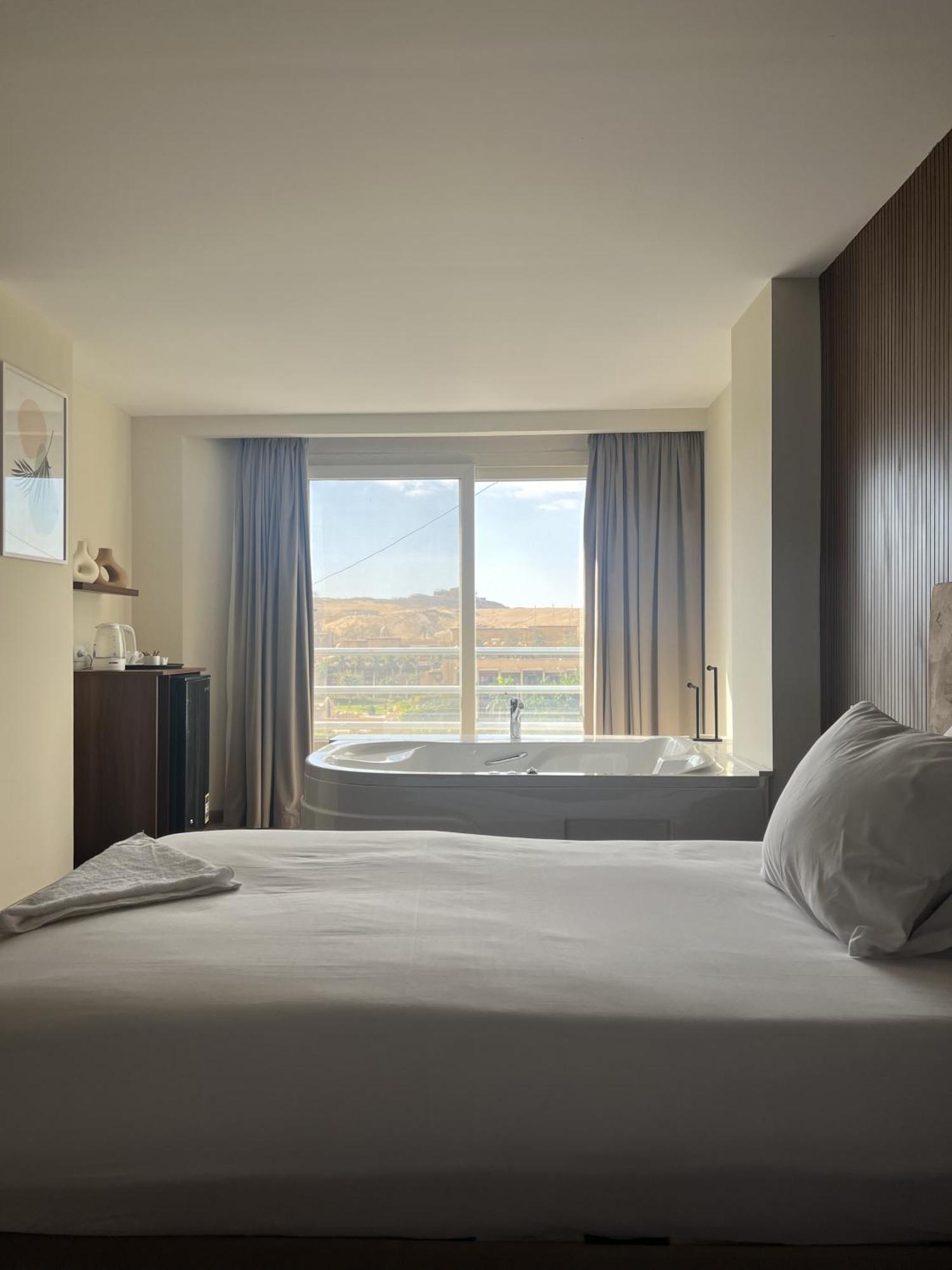 The Home Boutique Hotel Pyramids Inn Kafret el-Gabal Buitenkant foto