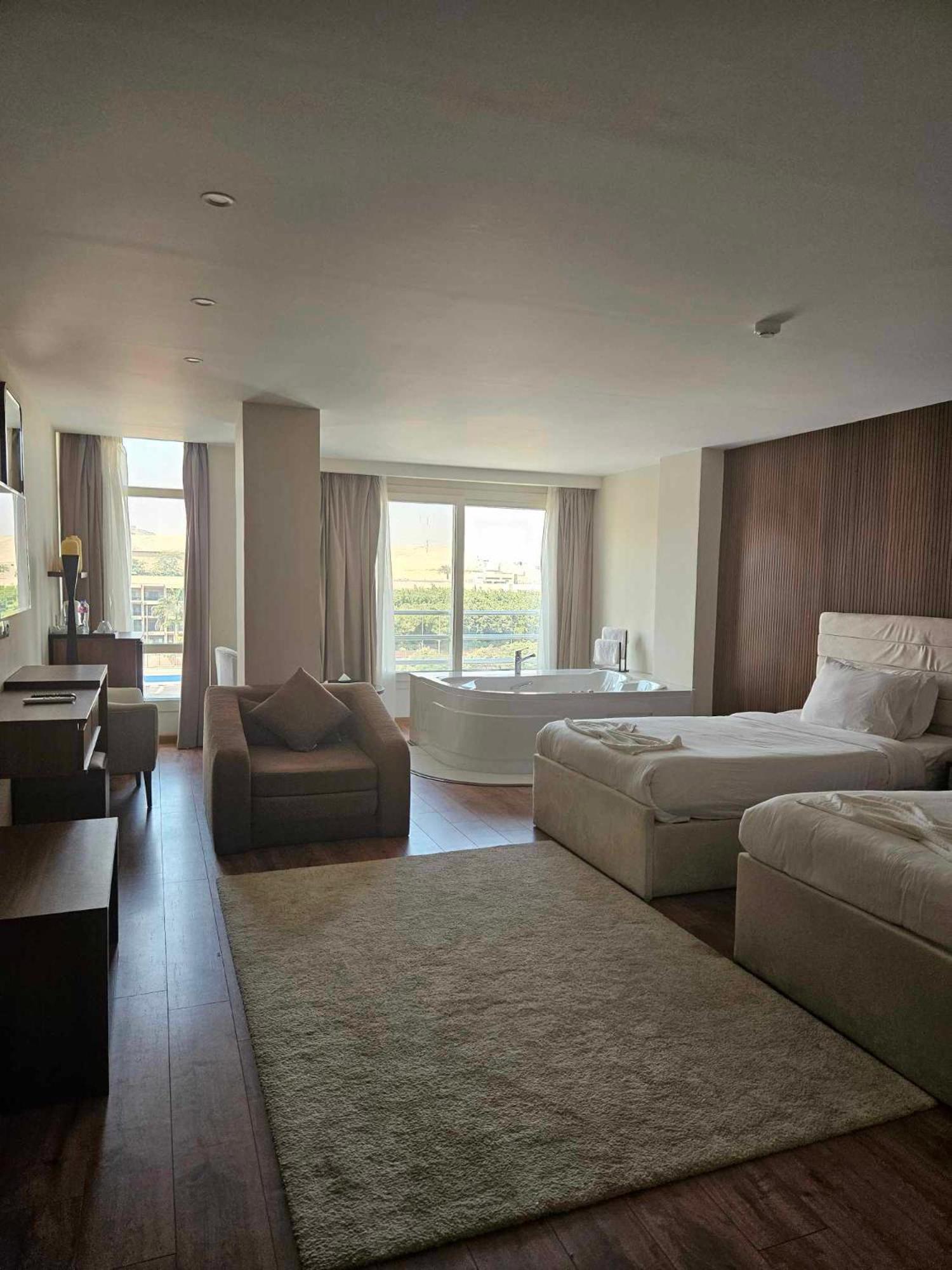 The Home Boutique Hotel Pyramids Inn Kafret el-Gabal Buitenkant foto